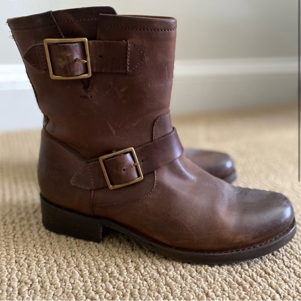 Veronica Short Frye Boots
